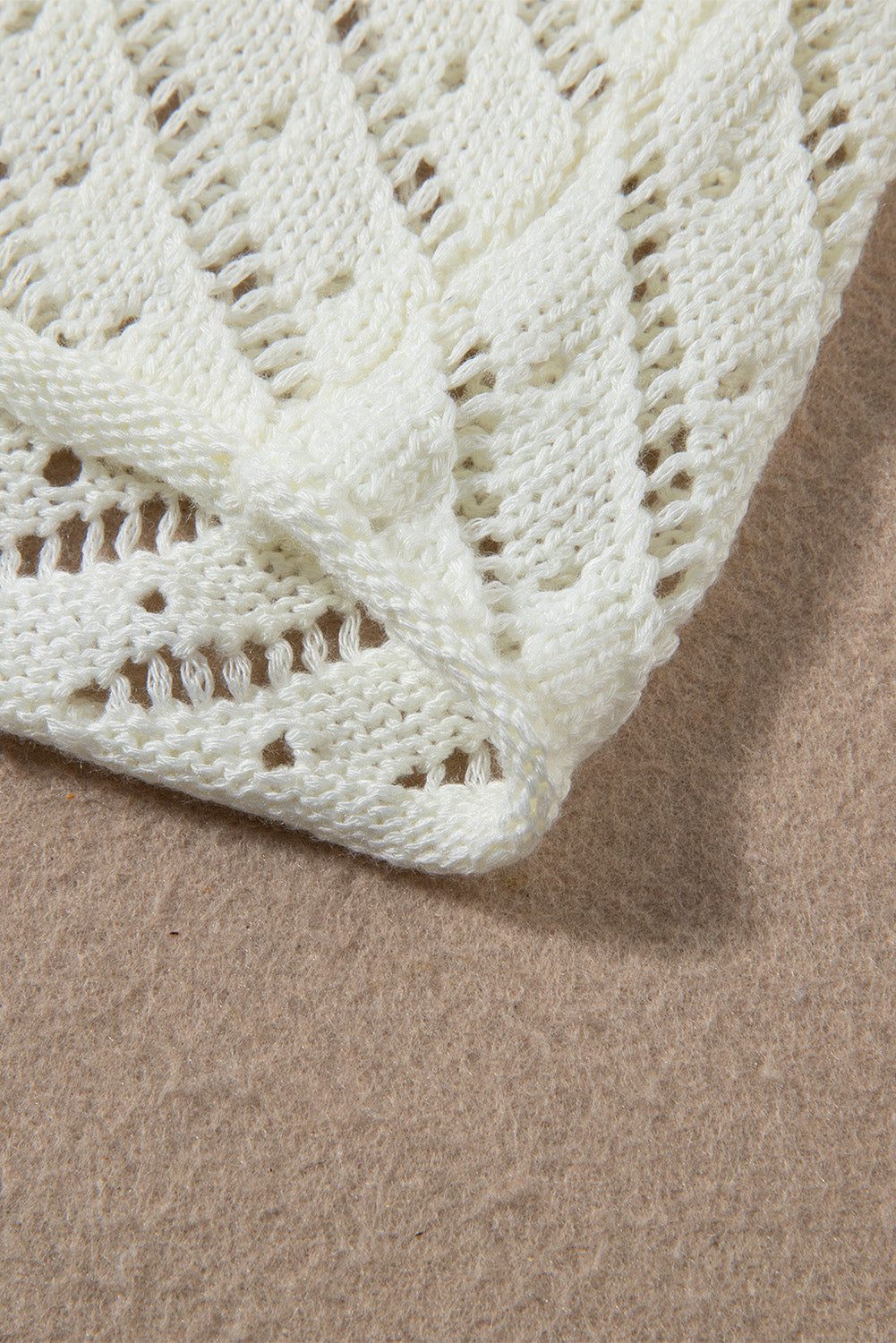 White Crochet 2 Piece Beach Dress