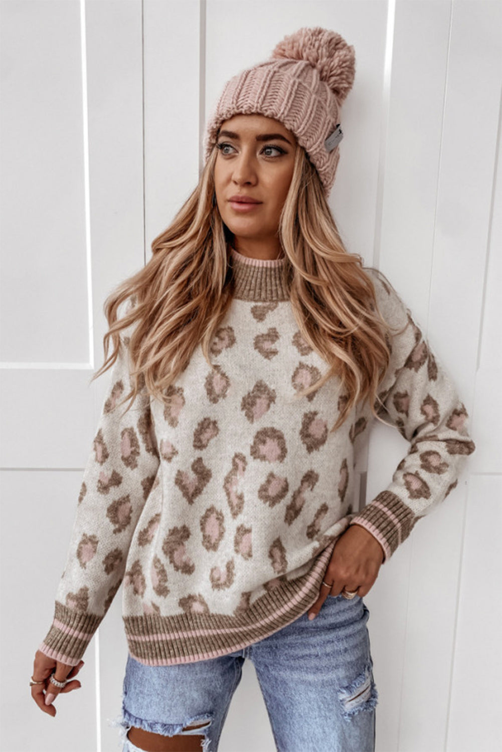 Pink Leopard Jersey