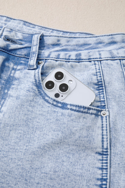 Light Washed Barrel Jeans