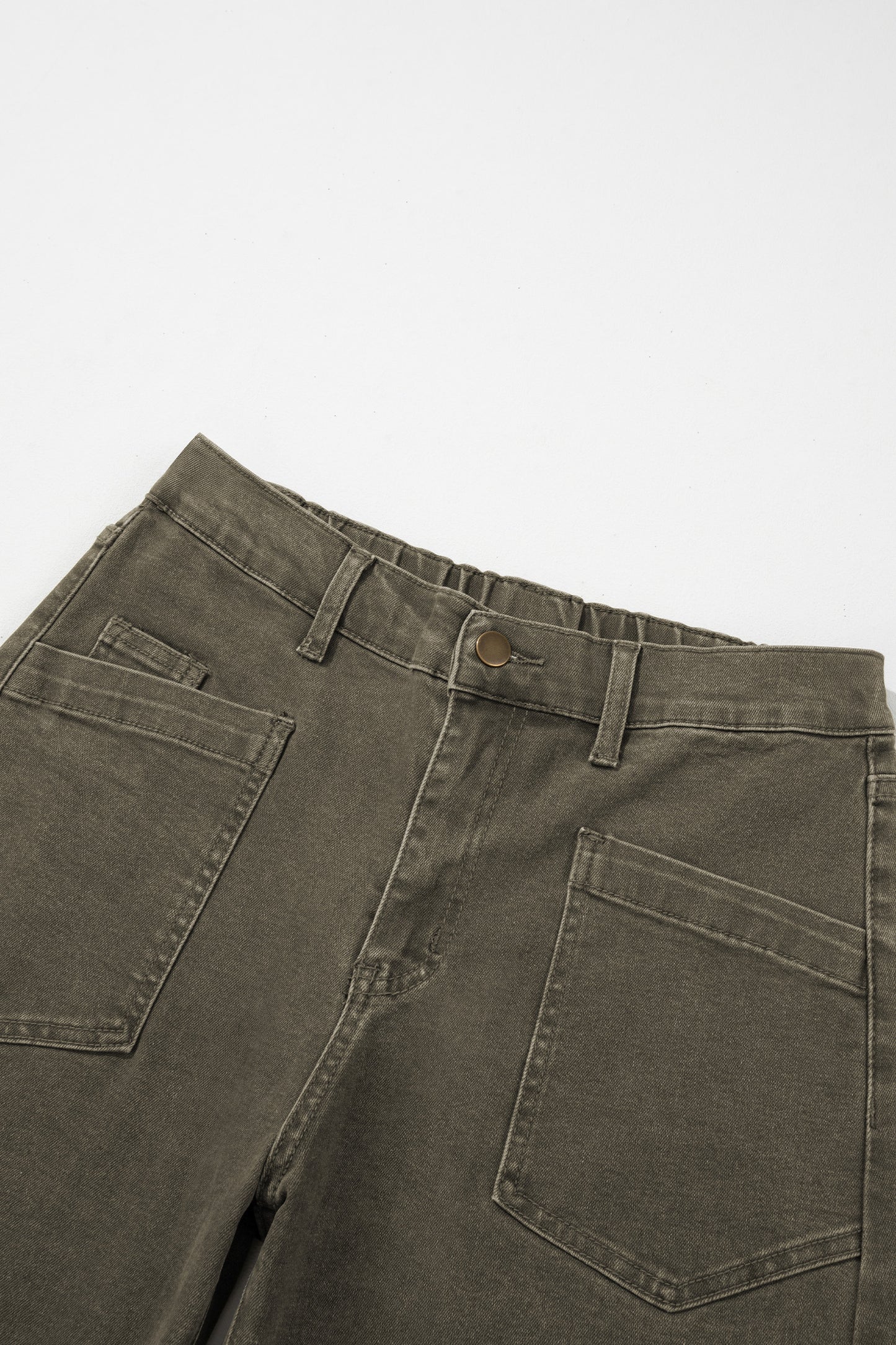 Ankle-length Barrel Jeans