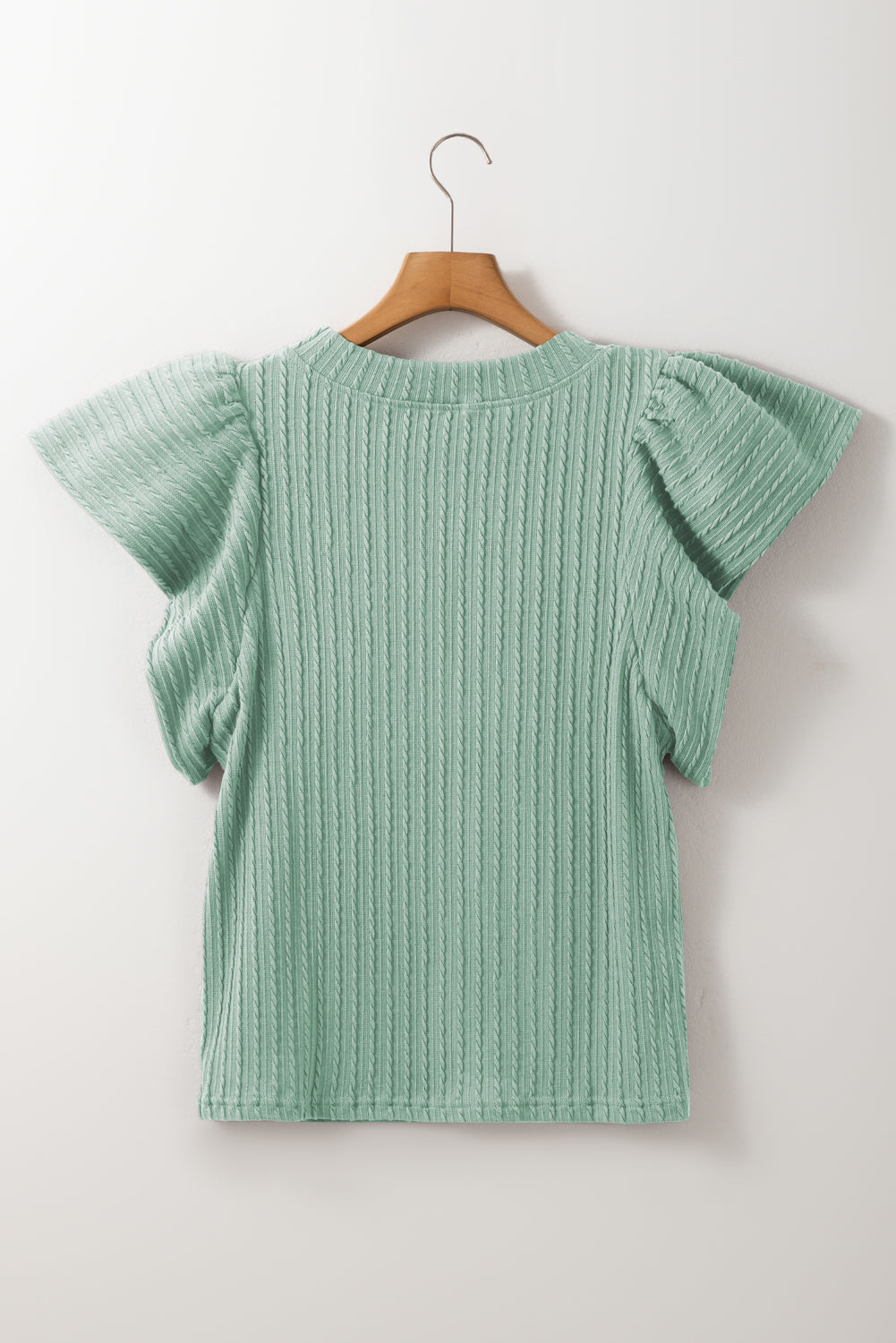 Jade Flutter Sleeve Top