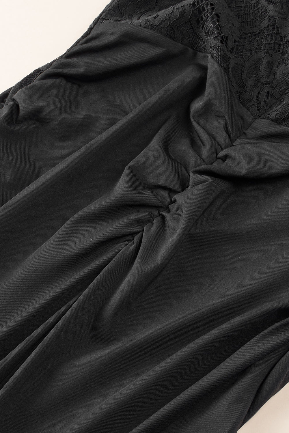 Black Lace Plus Size Dress