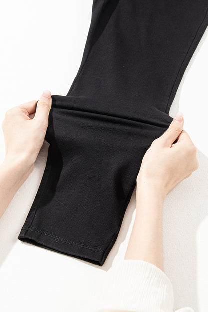 Black High Waist Jeggings