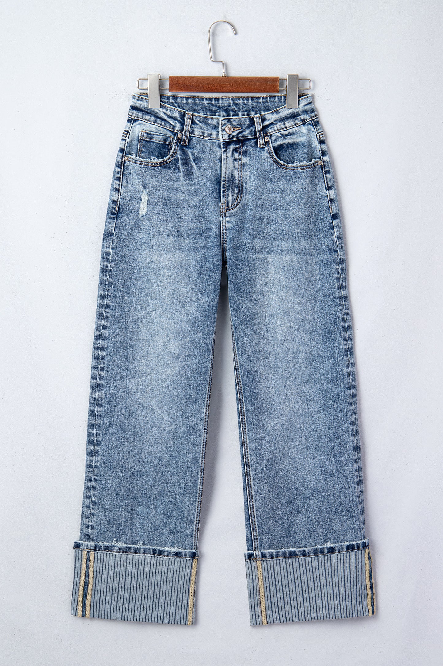 Ashleigh Blue Straight Loose Jeans