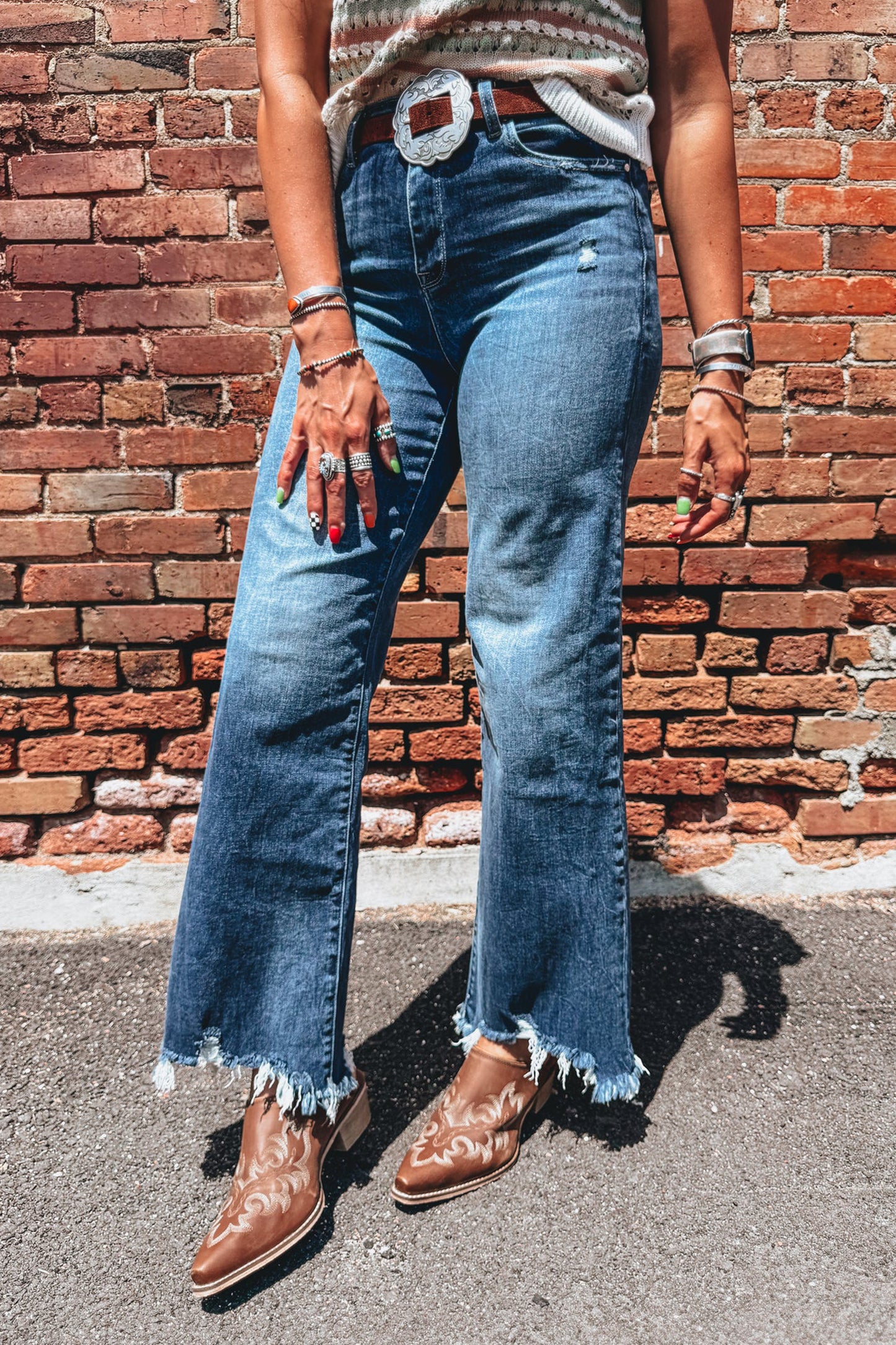Ashleigh Blue High Waist Flare Jeans