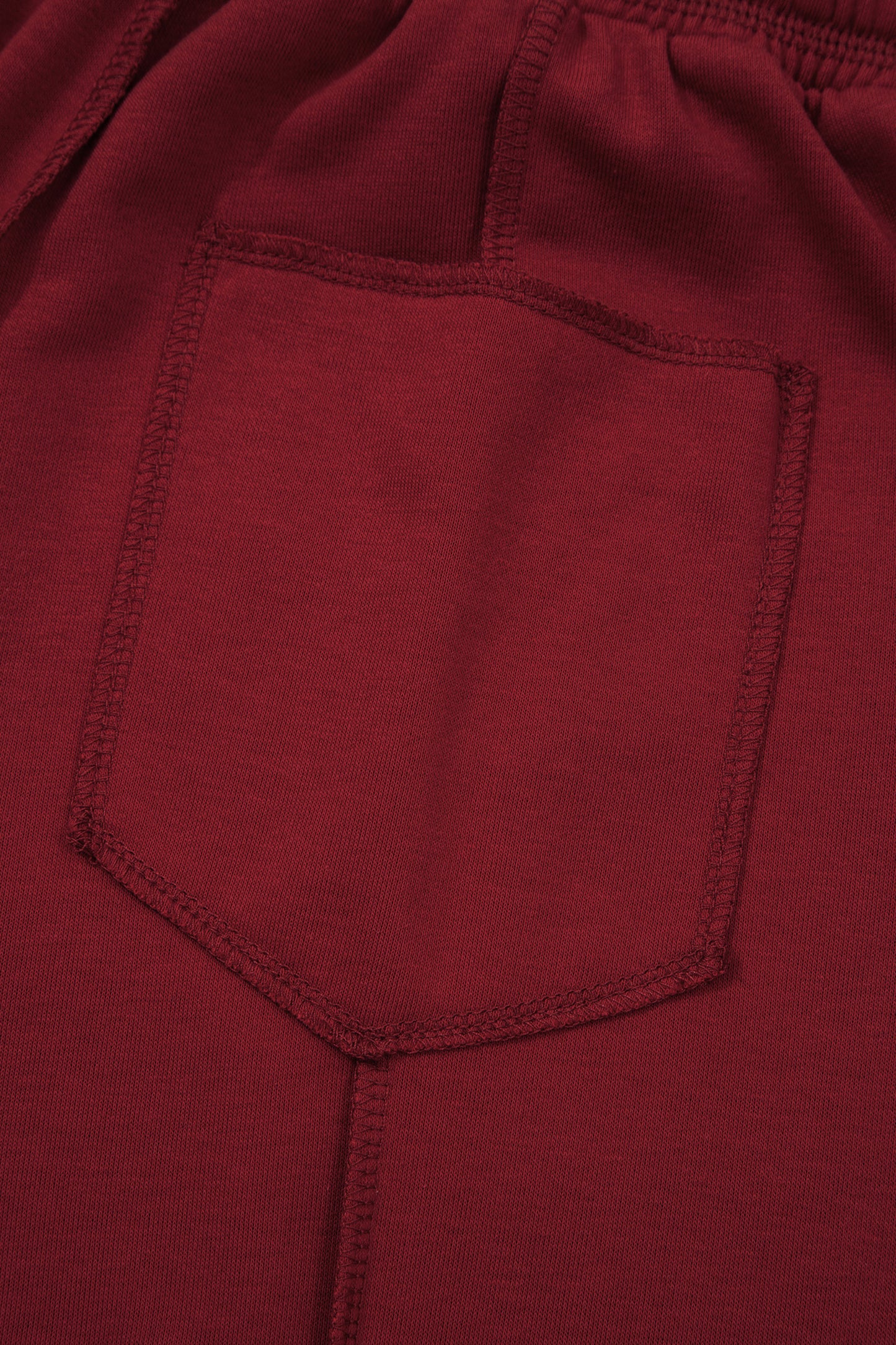 Red Boxy Tee and Barrel Pants Set