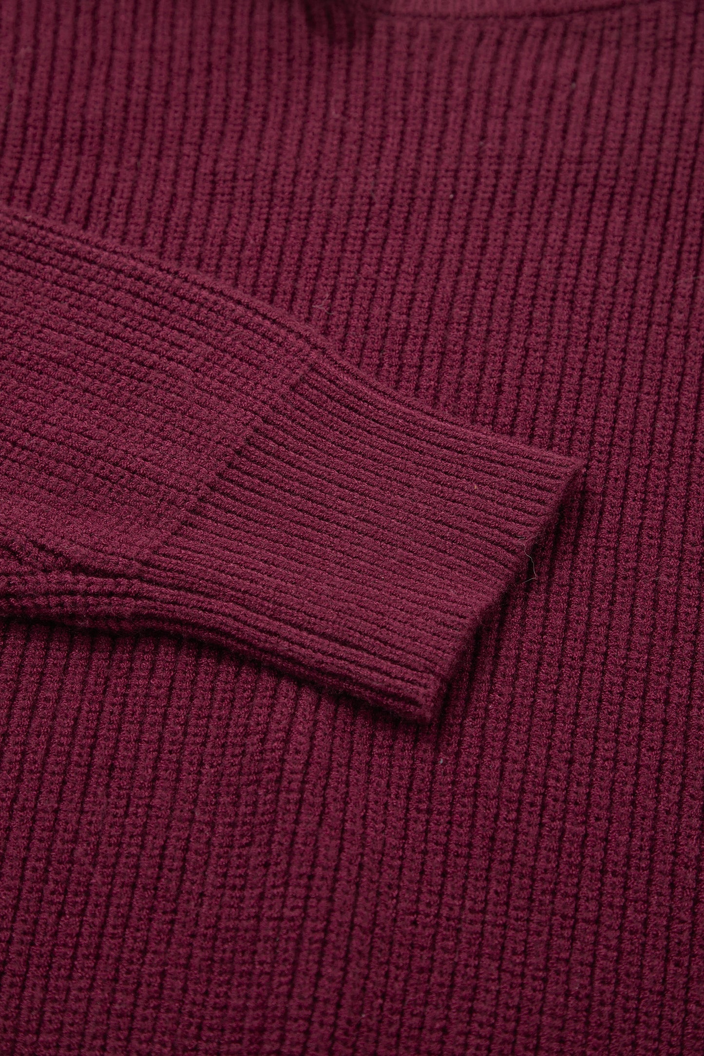 Burgundy Bow Asymmetric Jersey