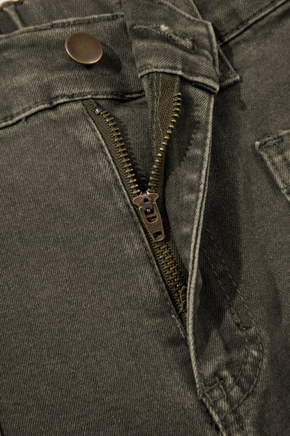 Ankle-length Barrel Jeans