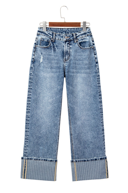 Ashleigh Blue Straight Loose Jeans