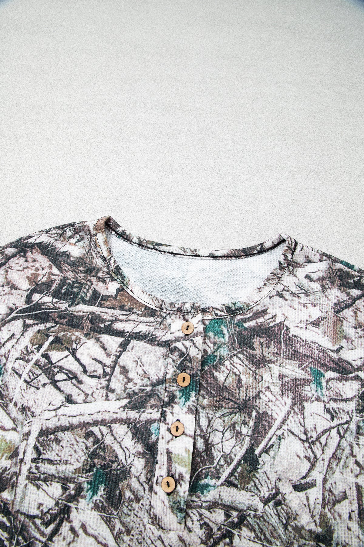 Camo Top & Shorts Two Piece Set