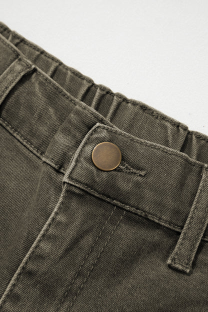 Ankle-length Barrel Jeans