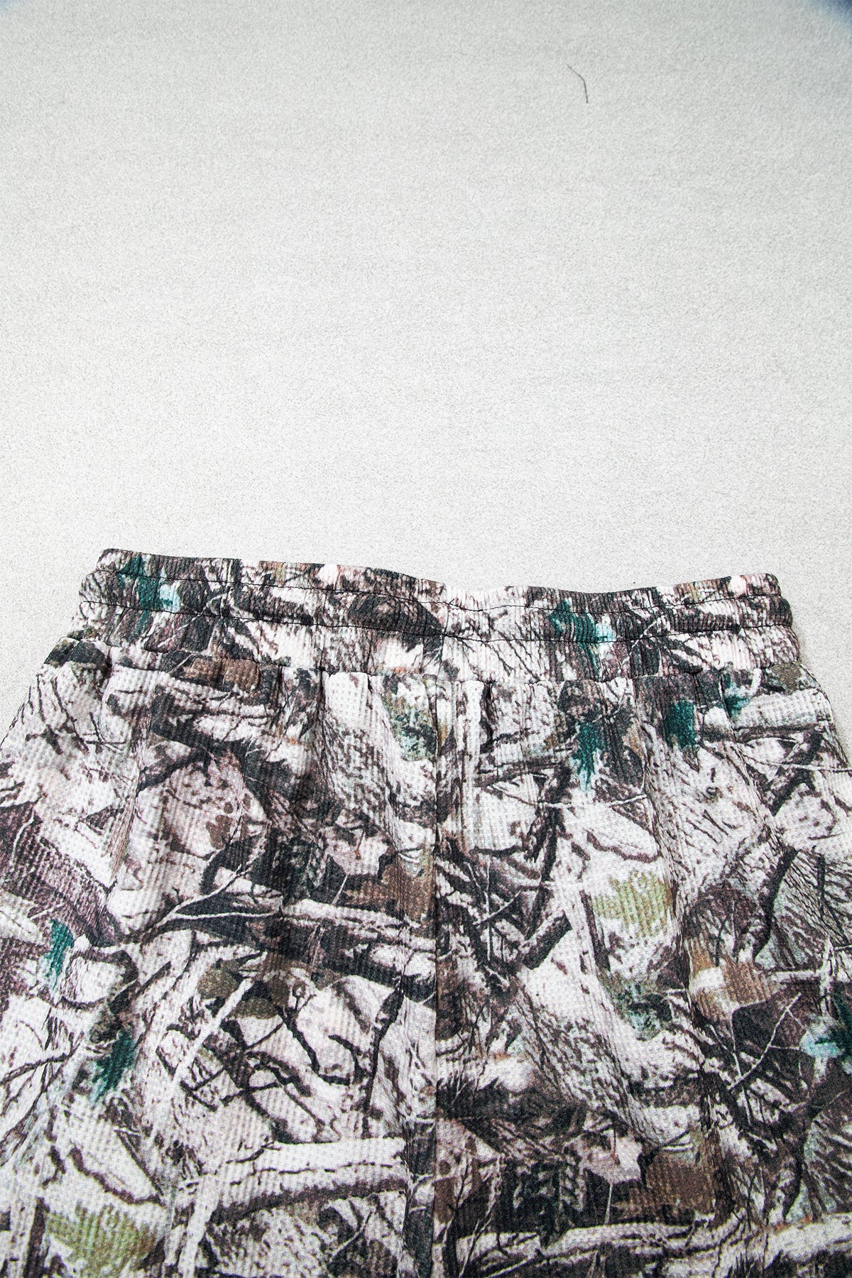 Camo Top & Shorts Two Piece Set