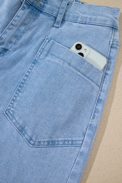 Ankle-length Barrel Jeans