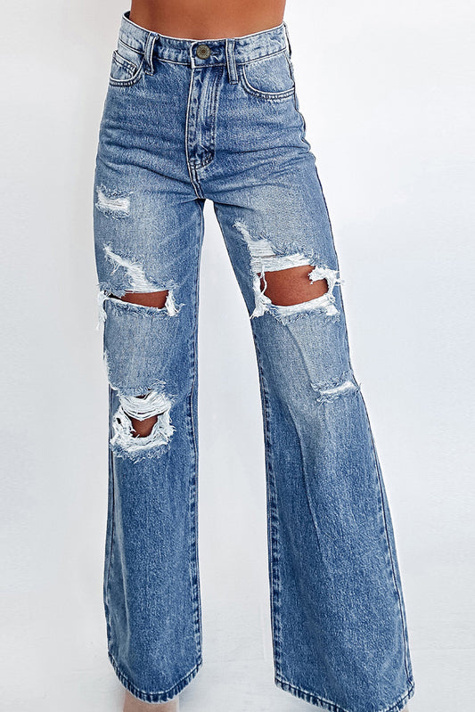 Ashleigh Blue Wide Leg High Waist Jeans