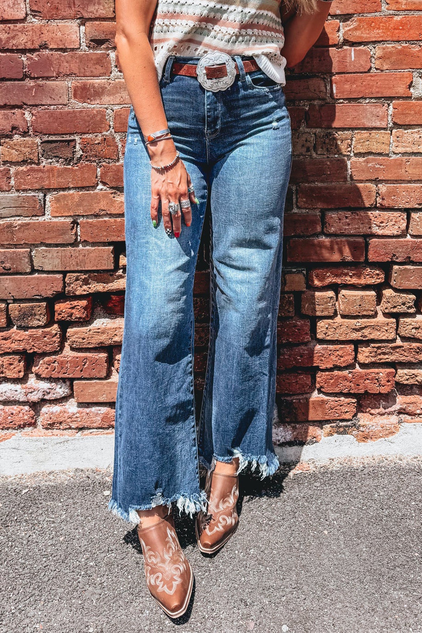 Ashleigh Blue High Waist Flare Jeans