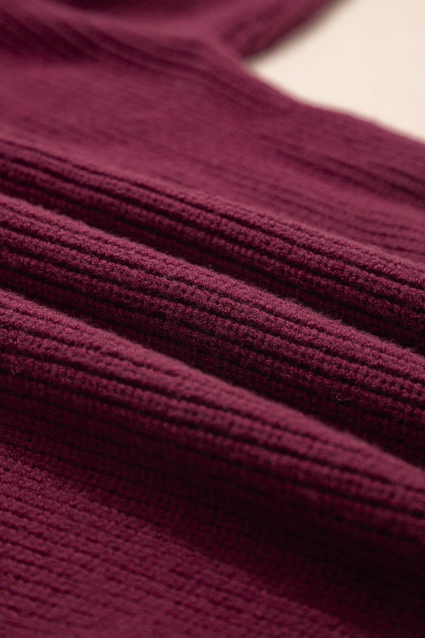 Burgundy Bow Asymmetric Jersey