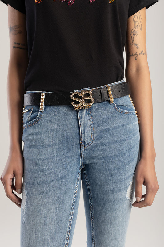 Black Lira Belt