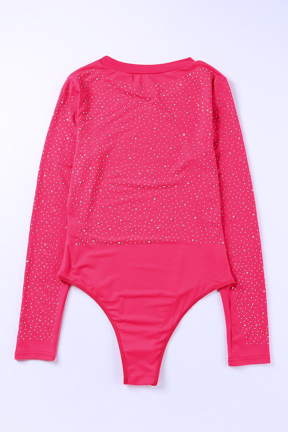 Rhinestone Long Sleeve Bodysuit